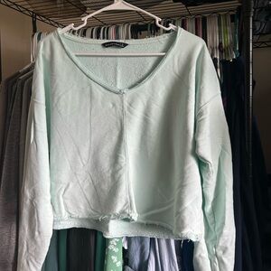 Abercrombie vneck sweatshirt